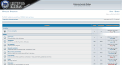 Desktop Screenshot of lanciaklubas.lt